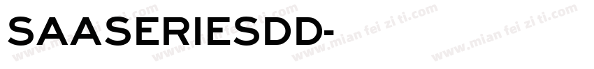 SaaSeriesDD字体转换