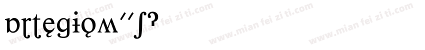 ArtegioW01字体转换