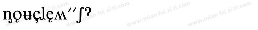 BoucleW01字体转换
