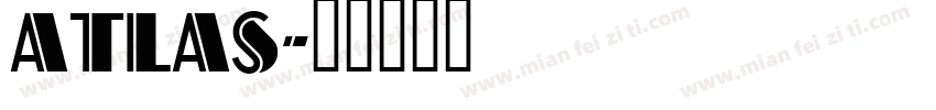 Atlas字体转换
