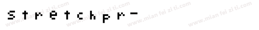 stretchpr字体转换