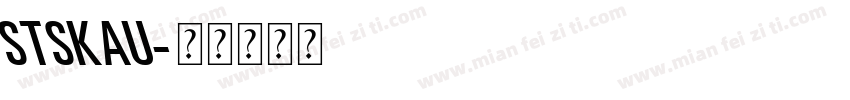STSKAU字体转换