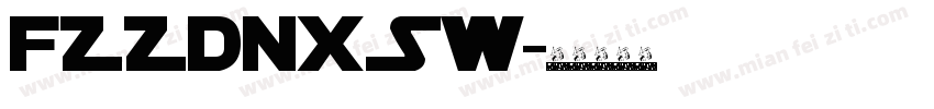 FZZDNXSw字体转换