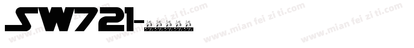 SW721字体转换