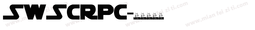 SWScrpc字体转换