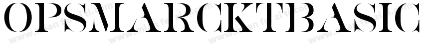 OpsmarcktBasic字体转换