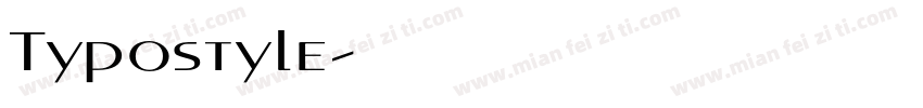 Typostyle字体转换