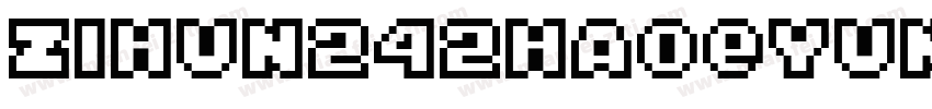 zihun242hao-yunyoushoushuTrueType字体转换