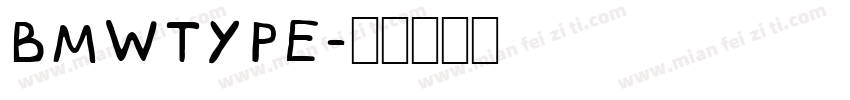 BMWTYPE字体转换