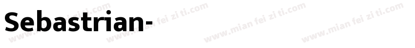 Sebastrian字体转换
