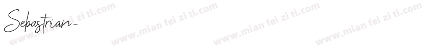 Sebastrian字体转换