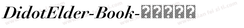 DidotElder-Book字体转换