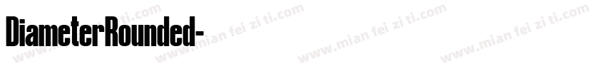 DiameterRounded字体转换