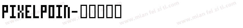PixelPoin字体转换