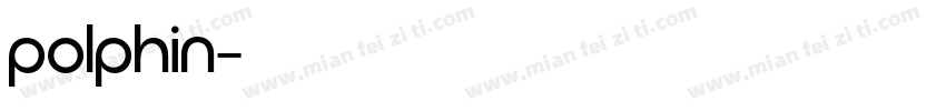 polphin字体转换