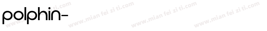 polphin字体转换