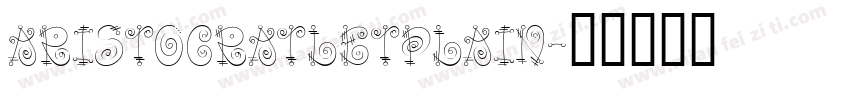 AristocratLetPlain字体转换