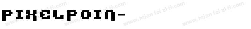 PixelPoin字体转换
