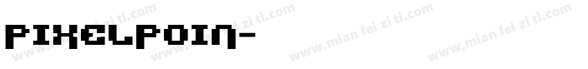 PixelPoin字体转换