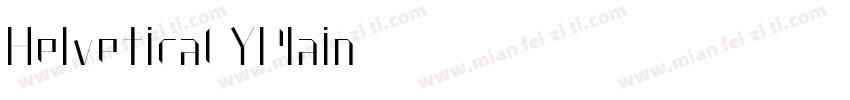 HelveticaCYPlain字体转换