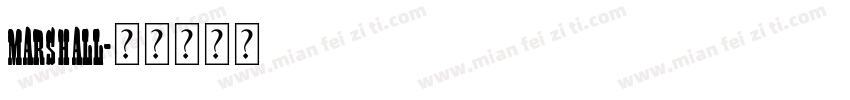 Marshall字体转换