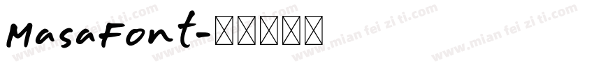 MasaFont字体转换