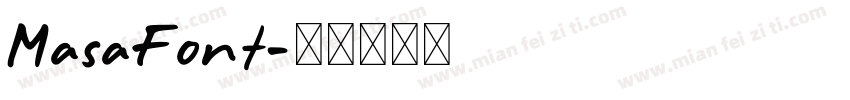 MasaFont字体转换
