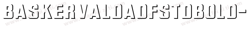 baskervaldadfstdbold-w字体转换