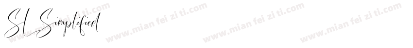 SL-Simplified字体转换