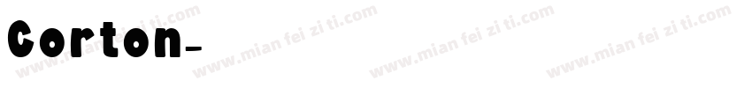 Corton字体转换