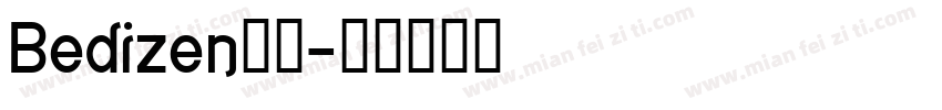 Bedizen字体字体转换