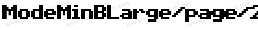 ModeMinBLarge/page/2字体转换