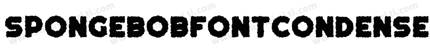 SpongeBobFontCondensedRegular字体转换