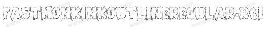 FastMonkInkOutlineRegular-R6lE字体转换
