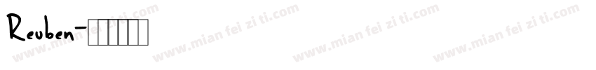Reuben字体转换