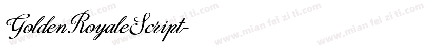 GoldenRoyaleScript字体转换