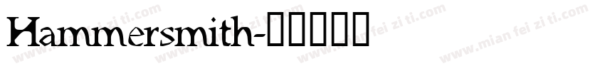 Hammersmith字体转换