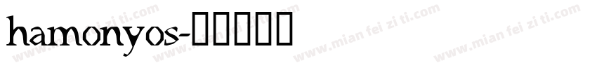 hamonyos字体转换