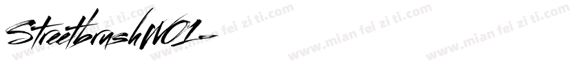 StreetbrushW01字体转换