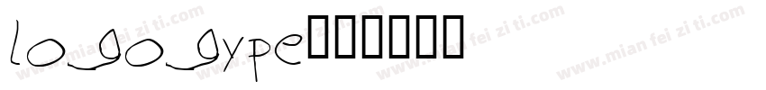 Logogype字体转换
