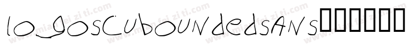 logoscuboundedsans字体转换
