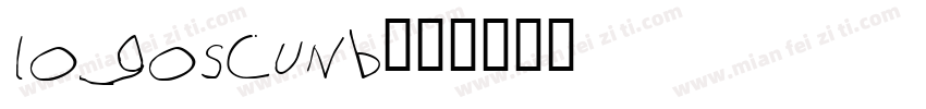logoscunb字体转换