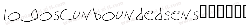 logoscunboundedsens字体转换