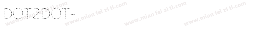DOT2DOT字体转换