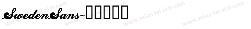 SwedenSans字体转换