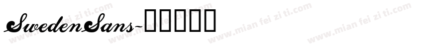 SwedenSans字体转换