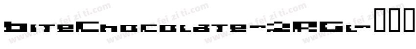 BiteChocolate-2RGl字体转换