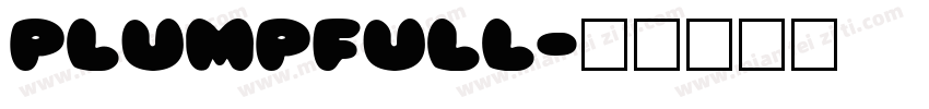 Plumpfull字体转换