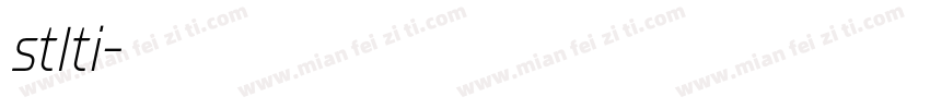 stlti字体转换