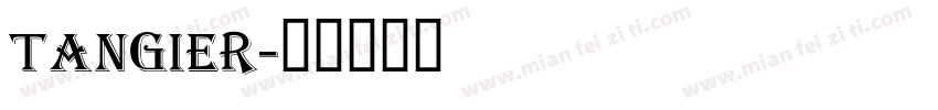 tangier字体转换